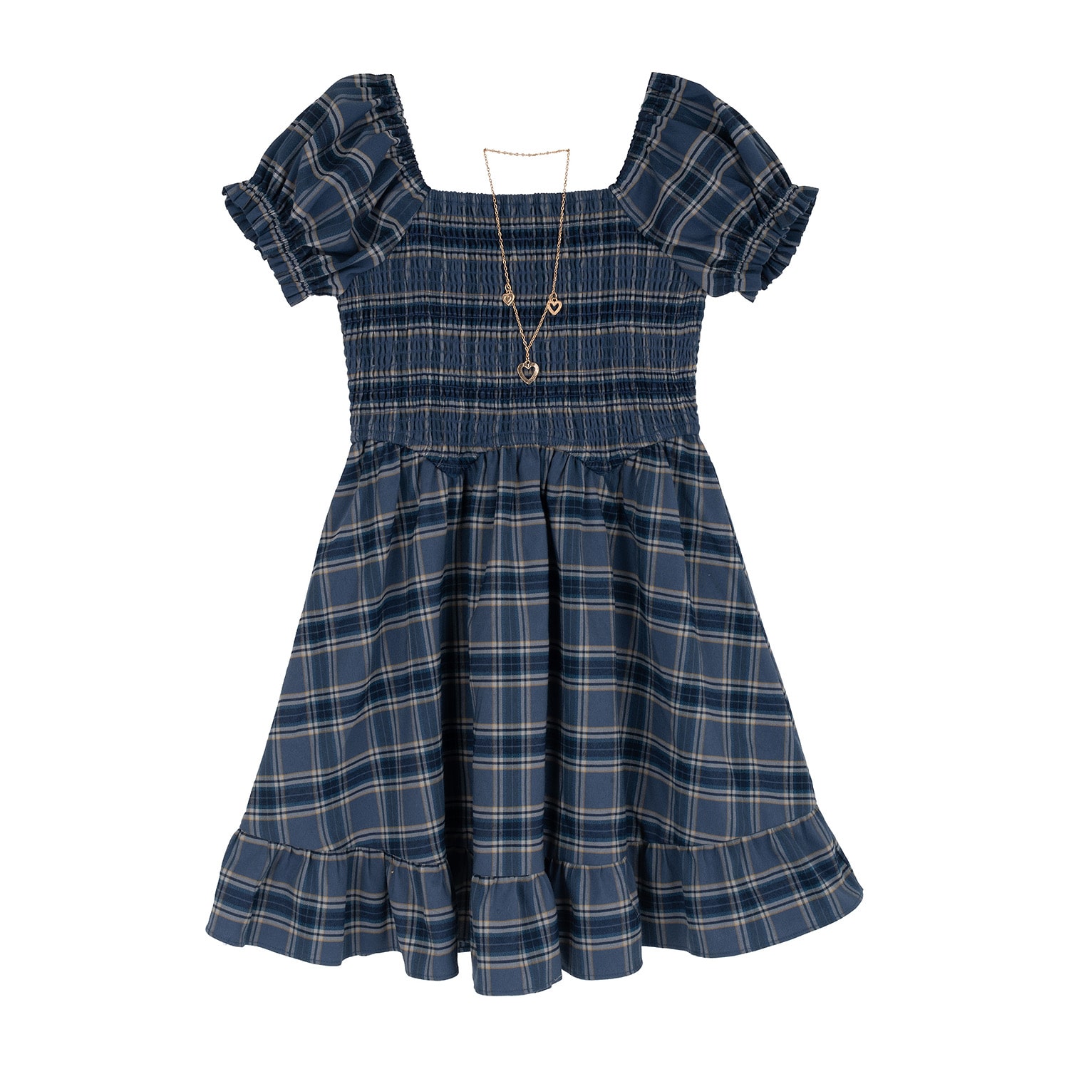 Rare Editions Big Kid Girls Short Sleeve A-Line Dress