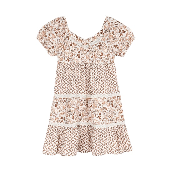 Rare Editions Big Kid Girls Short Sleeve A-Line Dress