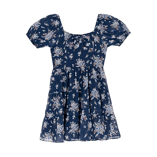 Rare Editions Big Kid Girls Short Sleeve A-Line Dress