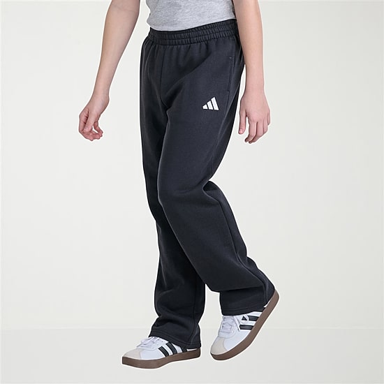 adidas Big Kid Boys Drawstring Waist Straight Mid Rise Regular Fit Fleece Jogger Pant