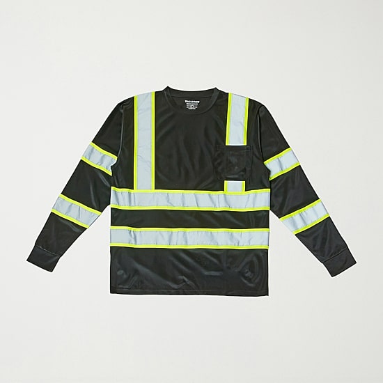 Hallstatt Workwear Mens High Visibility Long Sleeve Safety Shirt