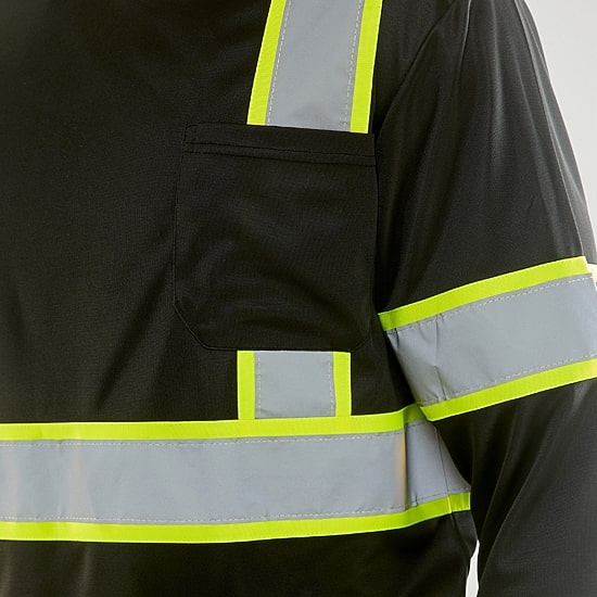 Hallstatt Workwear Mens High Visibility Long Sleeve Safety Shirt