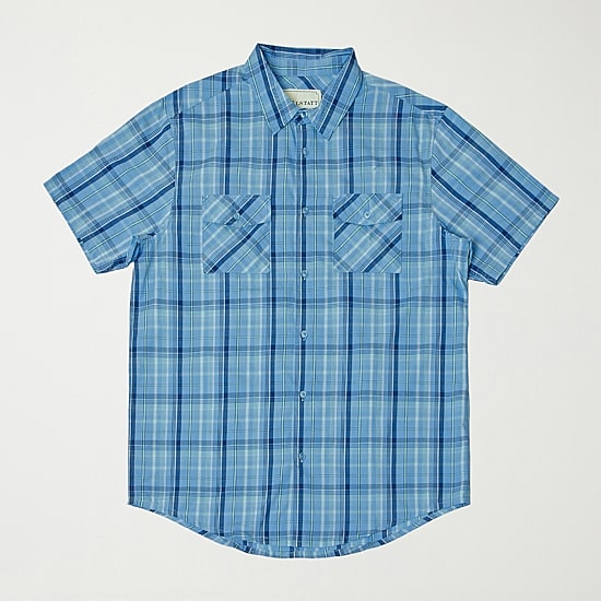 Hallstatt Workwear Mens Short Sleeve Regular Fit Button-Down Shirt