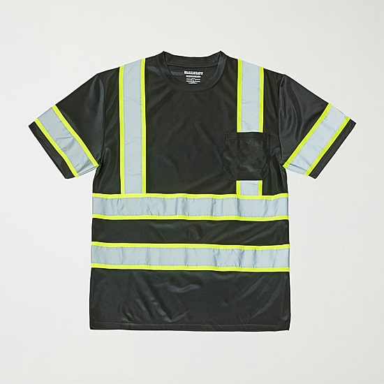 Hallstatt Workwear Mens High Visibility Short Sleeve Safety Shirt