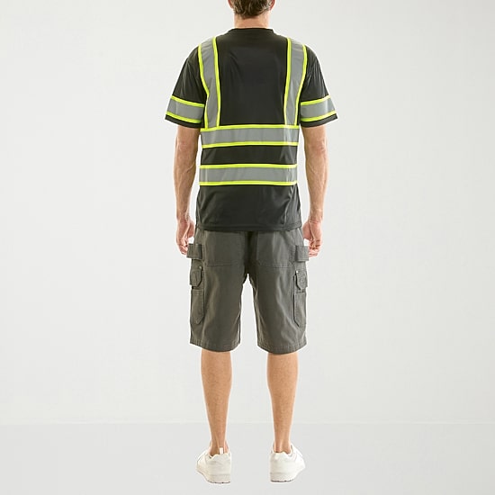 Hallstatt Workwear Mens High Visibility Short Sleeve Safety Shirt