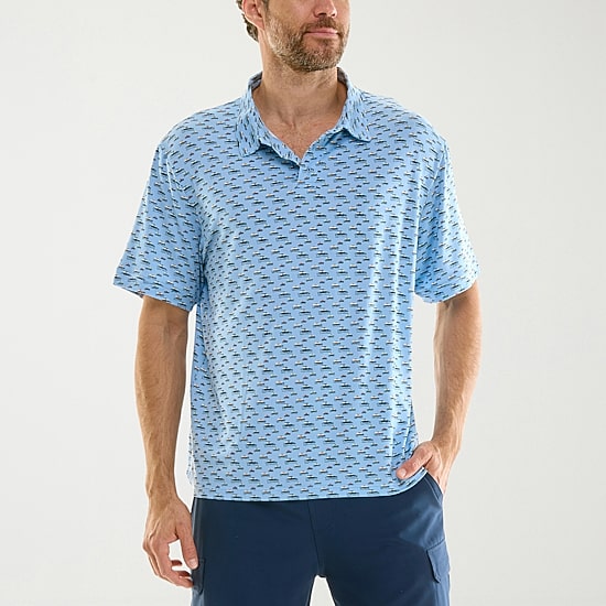 Hallstatt® Mens Regular Fit Short Sleeve Polo Shirt