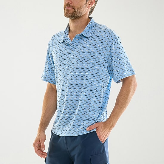Hallstatt® Mens Regular Fit Short Sleeve Polo Shirt