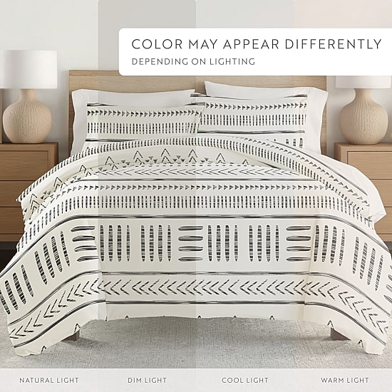 Casual Comfort Arrow Dreams Patterned Duvet Cover Set