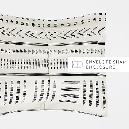 Casual Comfort Arrow Dreams Patterned Duvet Cover Set