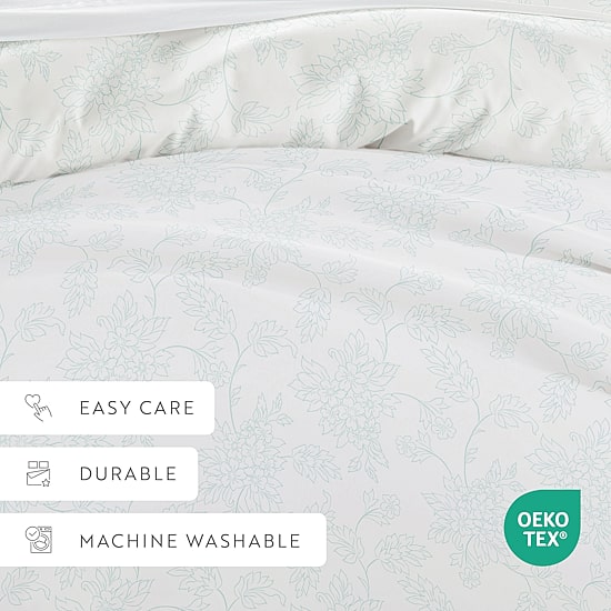 Casual Comfort™ Premium Ultra Soft Vine Pattern Duvet Cover Set