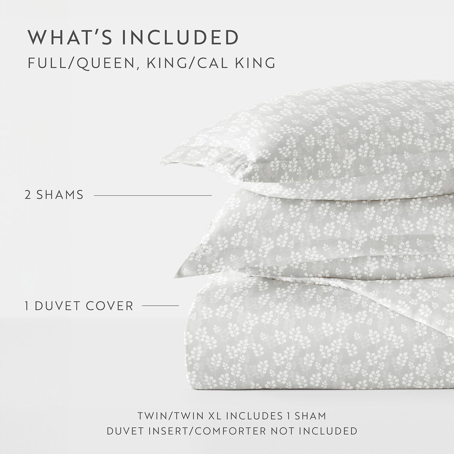 Casual Comfort Premium Ultra Soft Wheatfield Pattern Duvet Cover Set