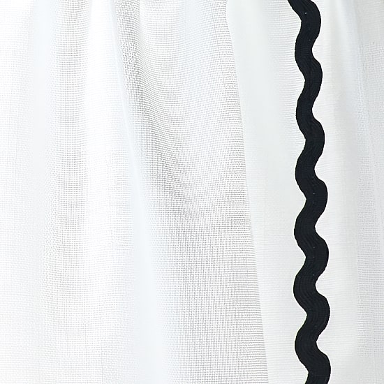 CURTIANWORKS Rita 2-pc. Rod Pocket Window Tier