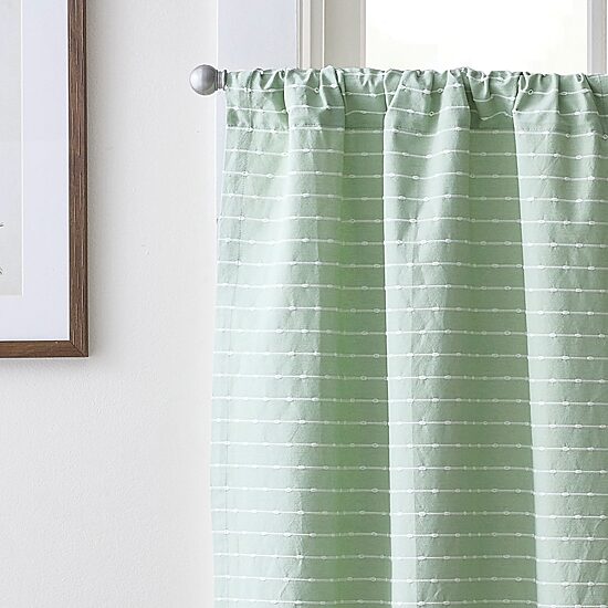 CURTAINWORKS Bridge 2-pc. Rod Pocket Window Tier