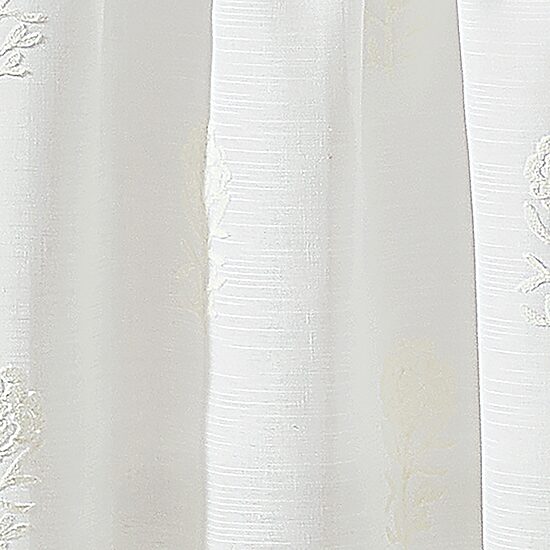 CURTIANWORKS Grace Floral Rod Pocket Valance