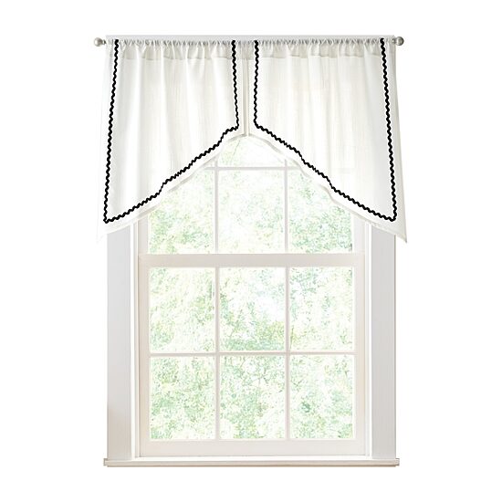 CURTIANWORKS Rita Rod Pocket Valance