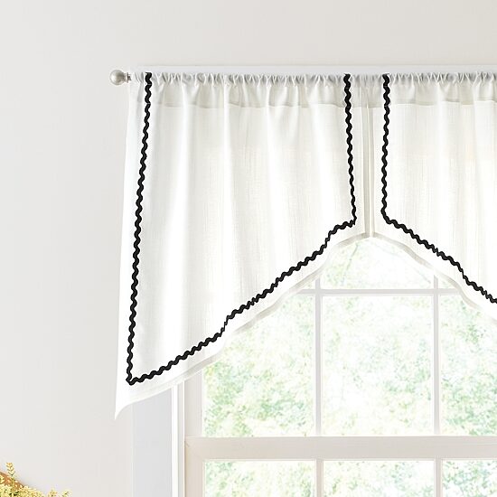CURTIANWORKS Rita Rod Pocket Valance