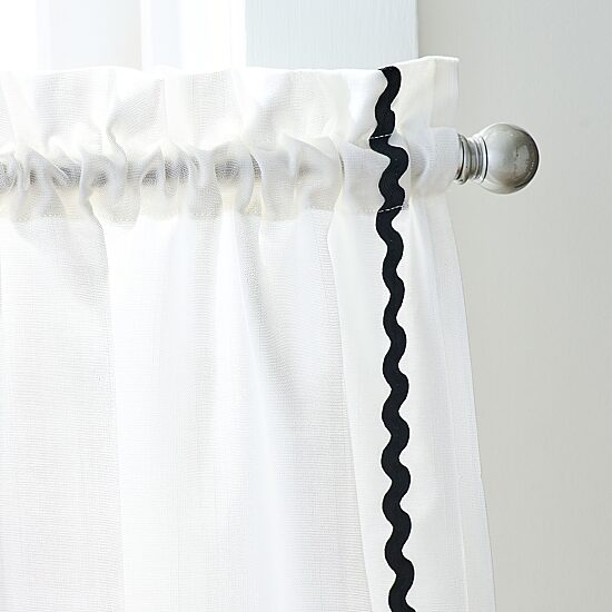 CURTIANWORKS Rita Rod Pocket Valance