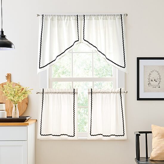 CURTIANWORKS Rita Rod Pocket Valance