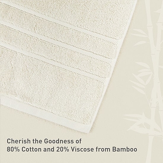 Trident Cotton And Viscose From Bamboo 4-pc. Bath Towel Set