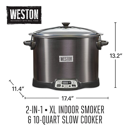 Weston 10 Qt Slow Cooker