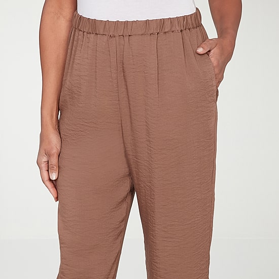 Alfred Dunner Spice Market Womens Straight Ankle Pant
