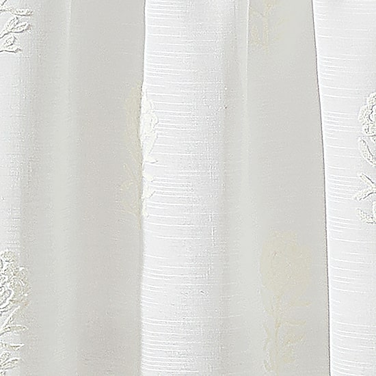 CURTIANWORKS Grace Floral Rod Pocket Tailored Valance