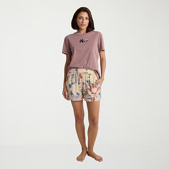VOLCOM Womens Mid Rise Juniors Pull-On Short
