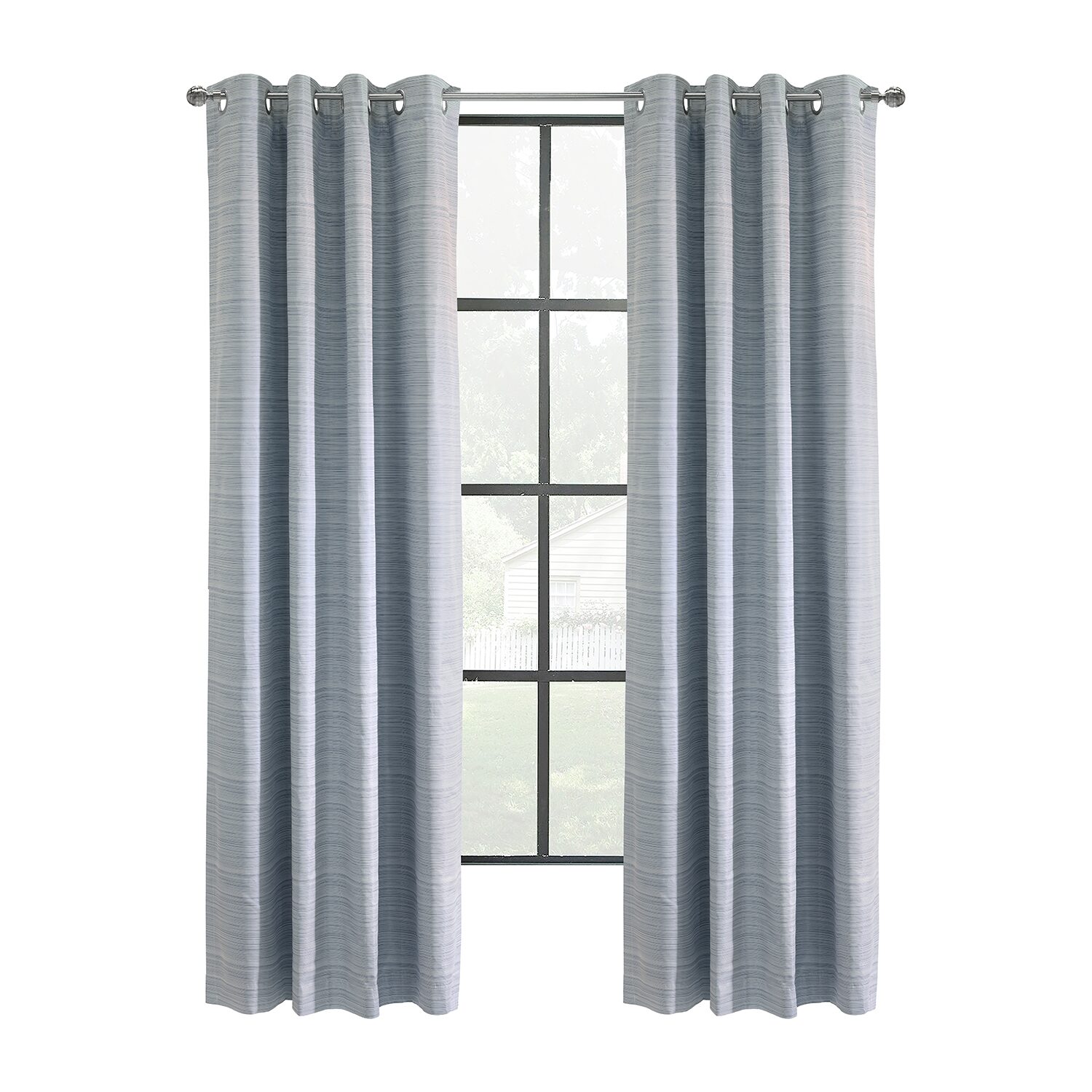 Thermaplus Solstice Grommet Top Energy Saving 100% Blackout Single Curtain Panel