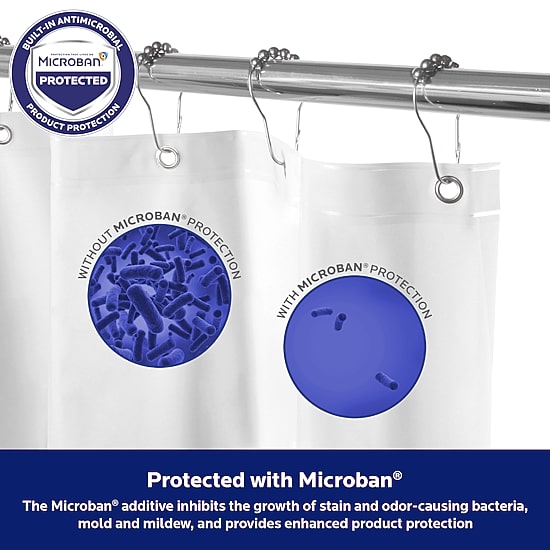 Kenney PEVA. Shower Curtain Liner