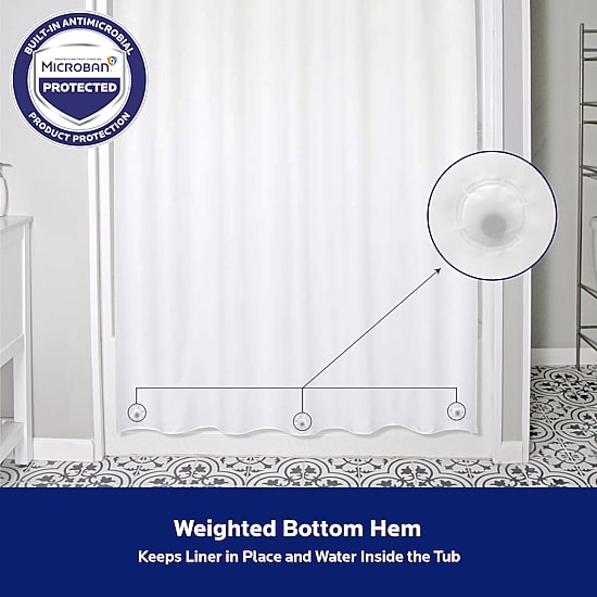 Kenney PEVA. Shower Curtain Liner