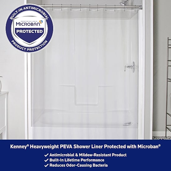 Kenney PEVA. Shower Curtain Liner