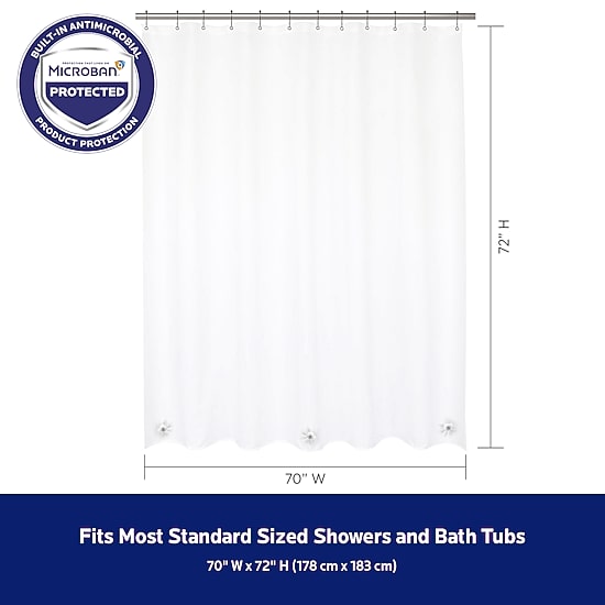 Kenney PEVA. Shower Curtain Liner