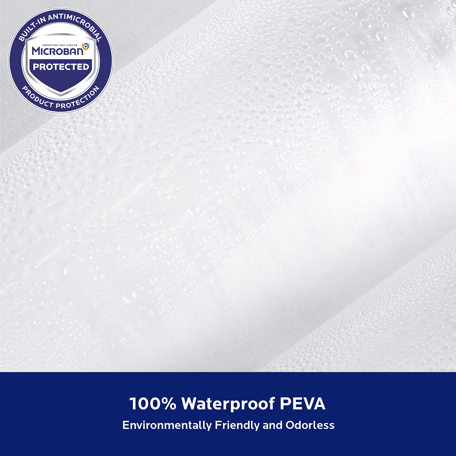 Kenney PEVA. Shower Curtain Liner