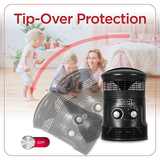 Black+Decker Heater Fan A/C & Heater Combo