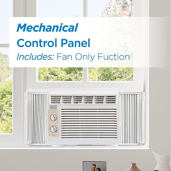 Black+Decker 5000 Btu Ac Window A/C