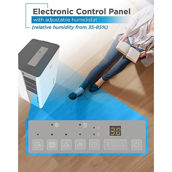 Black+Decker 50p Dehumid Dehumidifier