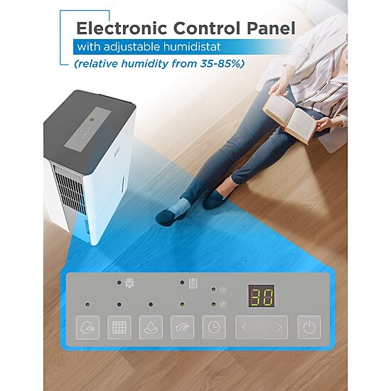 Black+Decker 50p Dehumid Dehumidifier