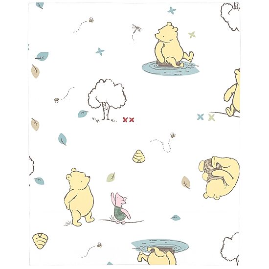 Nojo Classic Winnie The Pooh Winnie The Pooh Crib Sheet