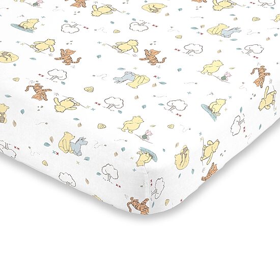 Nojo Classic Winnie The Pooh Winnie The Pooh Crib Sheet