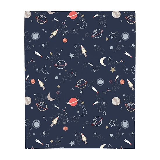 Nojo Super Soft Space Crib Sheet