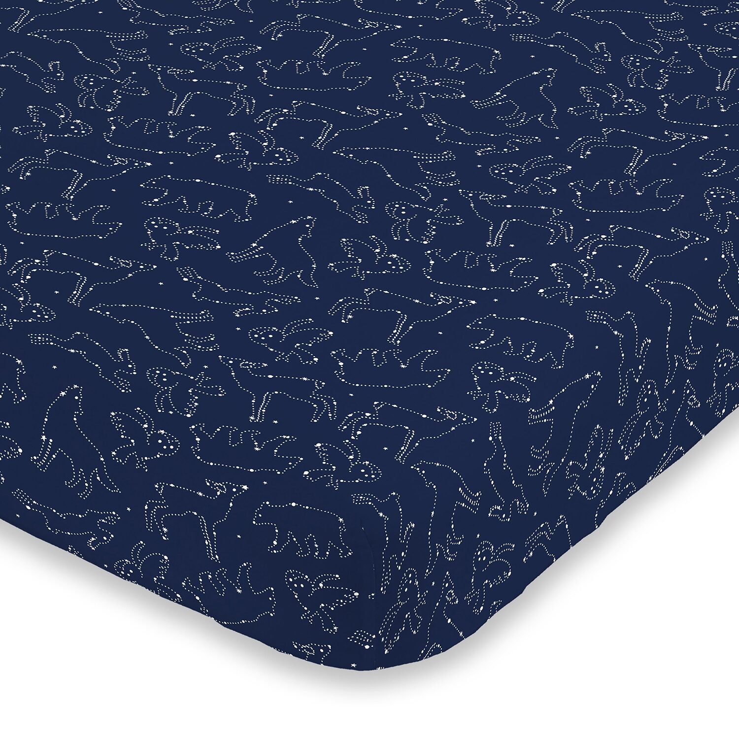 Nojo Super Soft Animal Constellation Crib Sheet