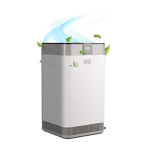 Black+Decker Air Purif Air Purifier, One Size, White