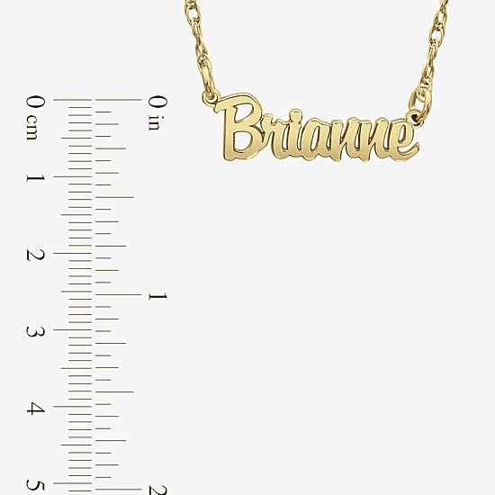 Personalized Cursive Name Necklace 