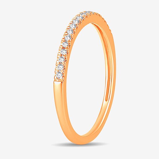 Womens 1 CT. T.W. Natural White Diamond 10K Gold Wedding Band