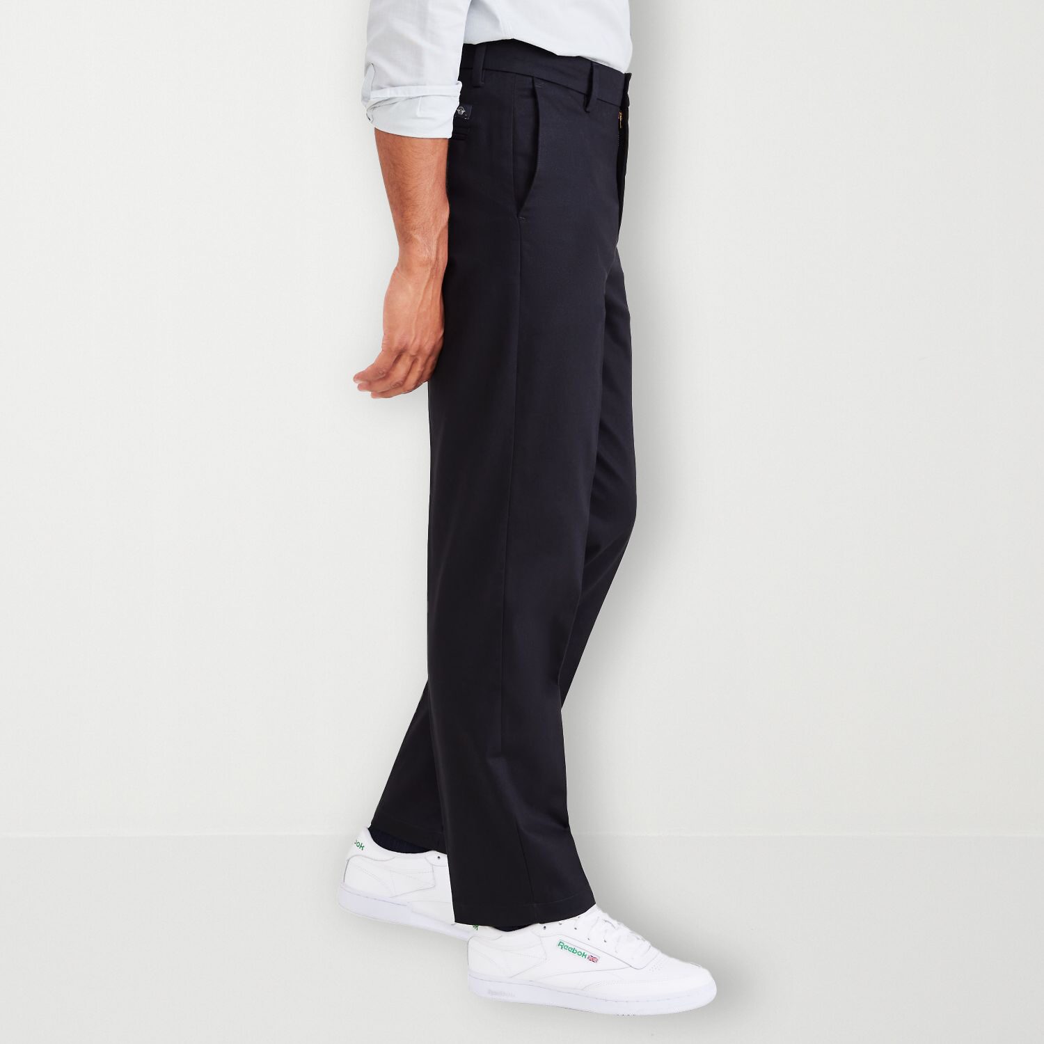 Dockers Signature Iron Free With Stain Defender Mens COMFORT WAISTBAND Straight Fit Flat Front Pant
