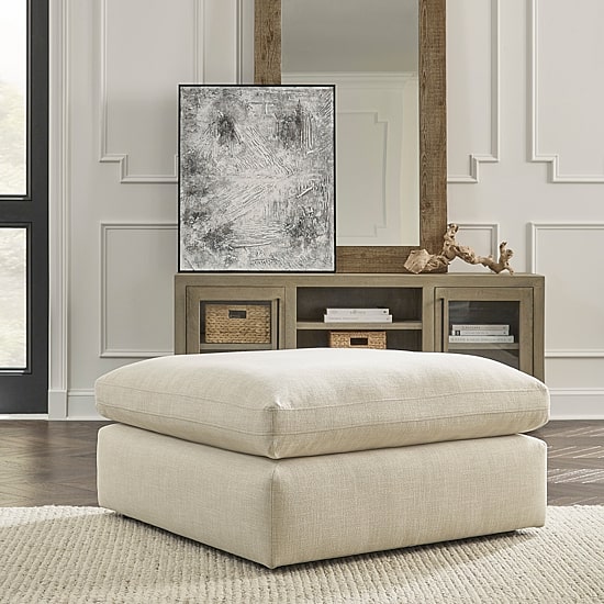 Signature Design by Ashley® Elyza Cushioned Upholstered Ottoman