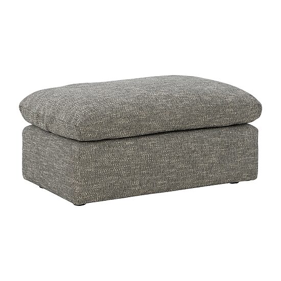 Signature Design by Ashley® Dramatic Cushioned Upholstered Ottoman