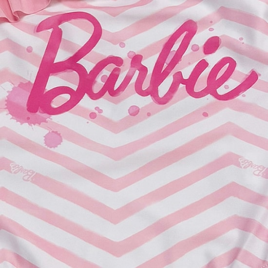 Little Girls Barbie Sleeveless One Piece Swimsuit