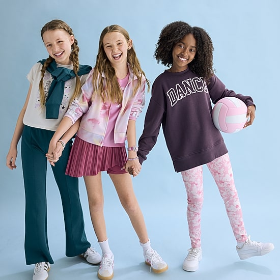 Xersion Little & Big Kid Girls Long Sleeve Active Hoodie