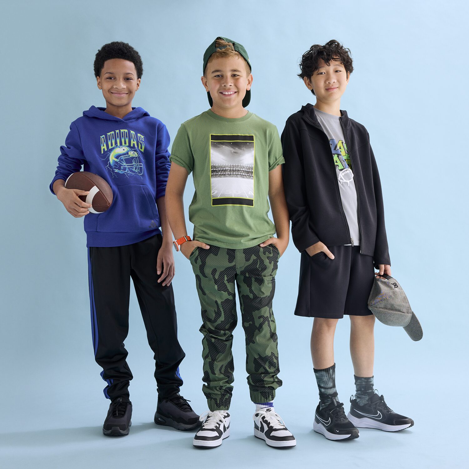 Xersion Little & Big Kid Boys Crew Neck Short Sleeve Regular Fit Graphic T-Shirt